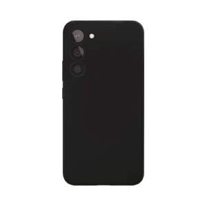 Силиконовая накладка для Samsung Galaxy S23 FE черная (SC)