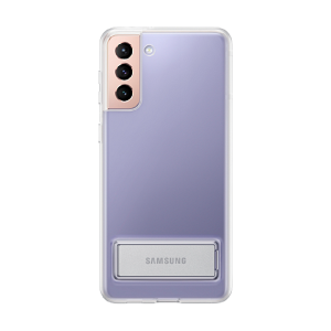 Чехол-накладка Samsung Clear Standing Cover S21+ прозрачный (EF-JG996CTEGRU)