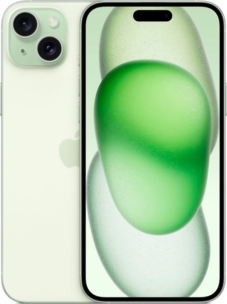 Мобильный телефон Apple iPhone 15 Plus 128GB Dual: nano SIM + eSim green (зеленый)