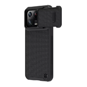 Противоударная пластиковая накладка с защитой камеры Nillkin Textured S Case для Xiaomi 13 черная