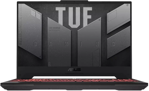 Ноутбук Asus TUF Gaming FA507 Ryzen 7 7735HS/16Gb/SSD512/RTX 4060 8Gb/15.6&quot;/FHD/без ОС серый EAC