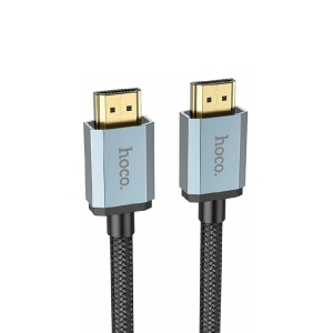 Кабель HDMI Hoco US03 2,0м/ 48Гбит/с 8К плетеный черный