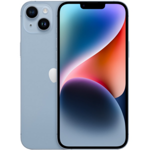 Мобильный телефон Apple iPhone 14 Plus 256GB Dual: nano SIM + eSim blue (голубой) новый, не актив, без комплекта