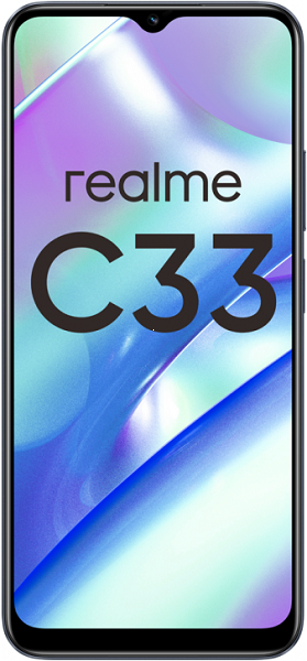 Мобильный телефон Realme C33 4/128Gb черный