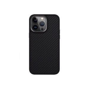 Пластиковая накладка Uniq Keva для iPhone 15 Pro Max с MagSafe черная