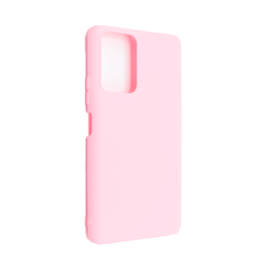 Силиконовая накладка для Xiaomi Redmi 10С розовая