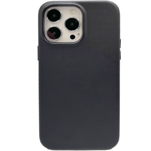 Пластиковая накладка K-DOO NOBLE для iPhone 13 Pro черная под кожу