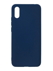 Силиконовая накладка для Xiaomi Redmi 9А (SC) синяя