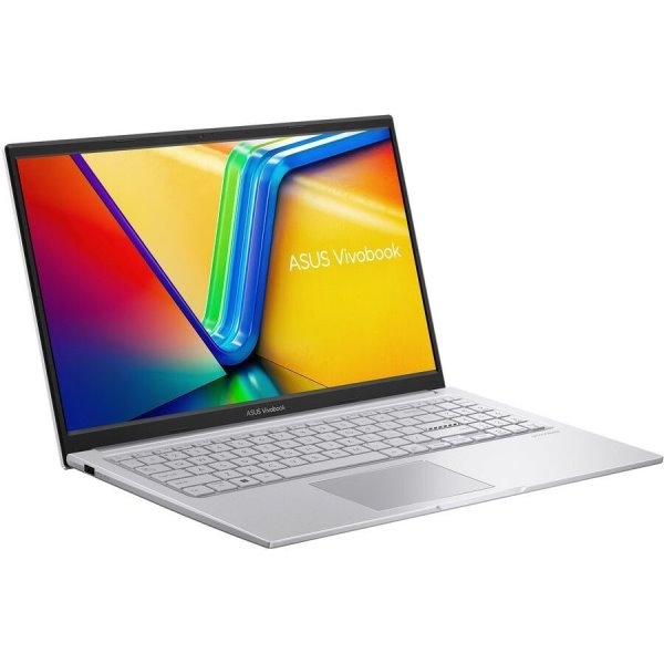 Ноутбук Asus Vivobook X1504VA-BQ284 15.6&quot; 1920x1080 AG IPS/Core i3-1315U 2p4e 1.2-4.5Ghz/8Gb/512PCISSD/noDVD/Int:Intel UHD 13gen/Cam/BT/WiFi/42WHr/w1y/1.7kg/Cool Silver/DOS (90NB10J2-M00BR0)