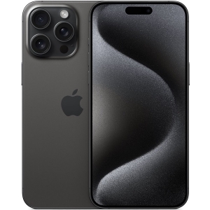 Мобильный телефон Apple iPhone 15 Pro Max 1TB Dual: nano SIM + eSim titanium black (титановый чёрный)